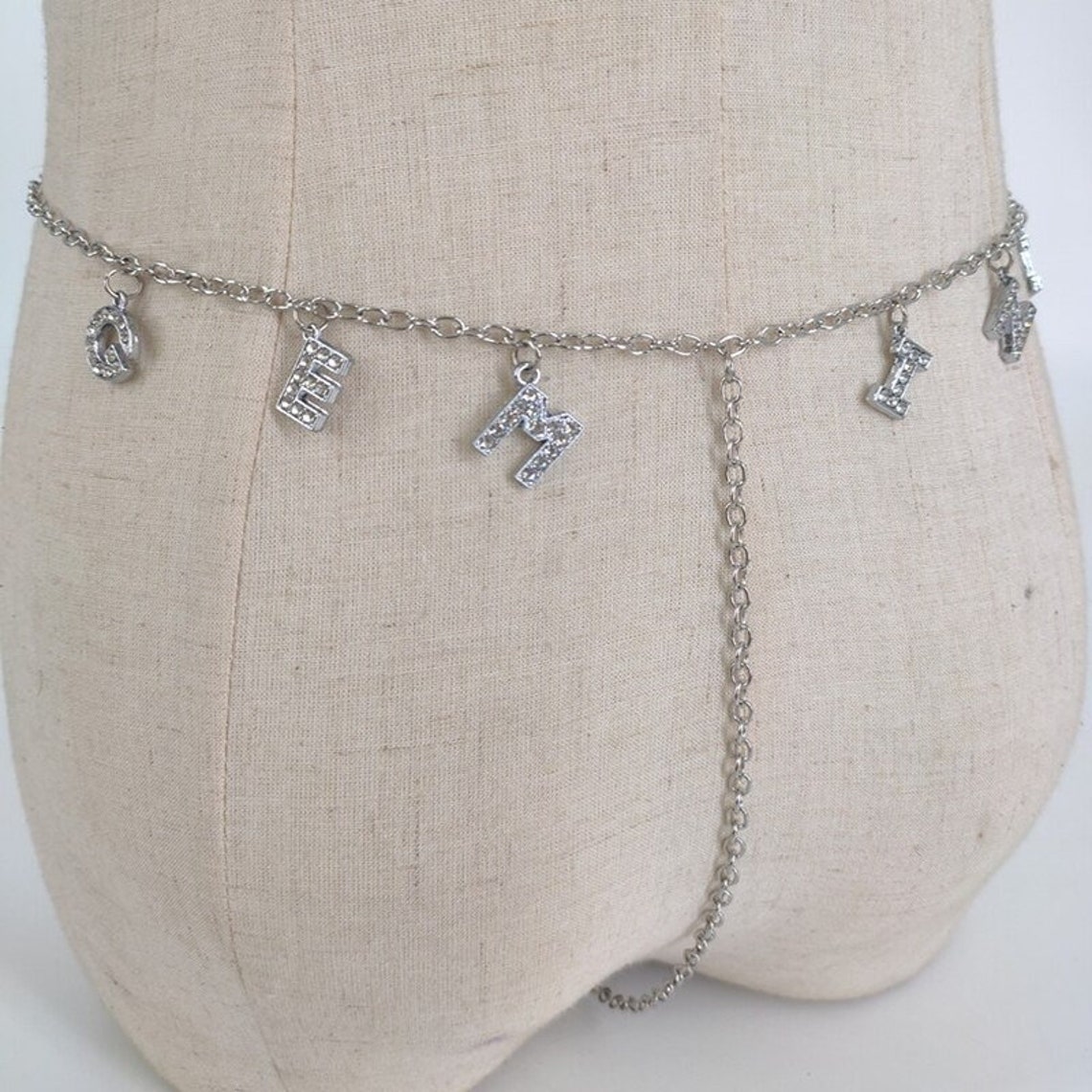 Booty Chain jewellery GString Thong Panties Underwear Etsy