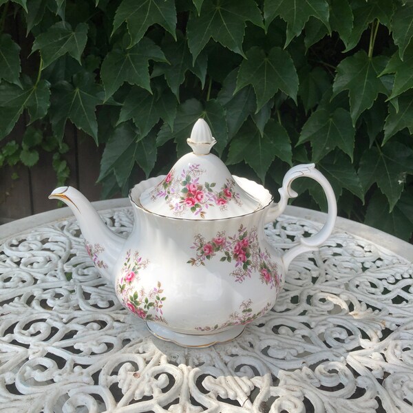 Rose Teapot Etsy