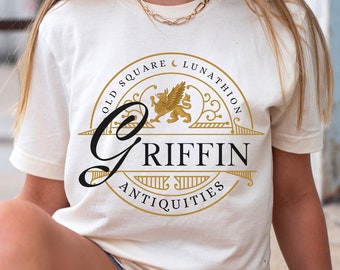 Griffin Antiquities Shirt Crescent City Shirt Merch Gift Sarah J Maas Clothing Lunathion Bryce Quinlan Booktok Shirt Tee Bookish T-Shirt