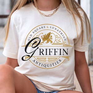 Griffin Antiquities Shirt Crescent City Shirt Merch Gift Sarah J Maas Clothing Lunathion Bryce Quinlan Booktok Shirt Tee Bookish T-Shirt