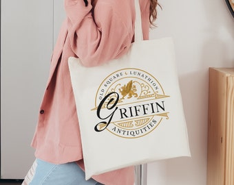 Crescent City Tote Bag Griffin Antiquities Tote Bag Crescent City Merch Gift Sarah J Maas Merch Bryce Quinlan ACOTAR Tote Bag Bookish Tote