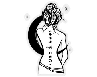 ACOTAR Feyre Sticker Feyre Tattoo Sticker ACOTAR Sticker A Court of Thorns and Roses Sarah J Maas Stickers Night Court Decal SJM Licensed