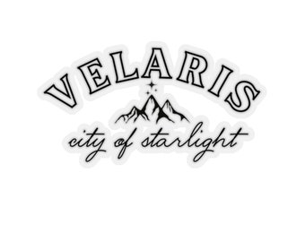 Velaris Sticker City of Starlight ACOTAR Sticker A Court of Thorns and Roses Sarah J Maas Stickers Night Court Decal Booktok Stickers Merch