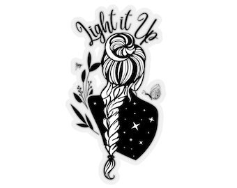 Light it Up Sticker Crescent City Sticker Sarah J Maas Stickers Crescent City Decal SJM Merch Crescent City Gift for Crescent City Fan