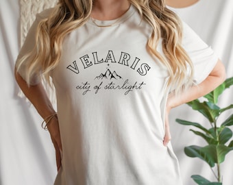 Velaris Shirt City of Starlight A Court of Thorns and Roses Shirt Night Court Shirt ACOTAR Shirt Acotar Gift Acotar Merch SJM Clothing