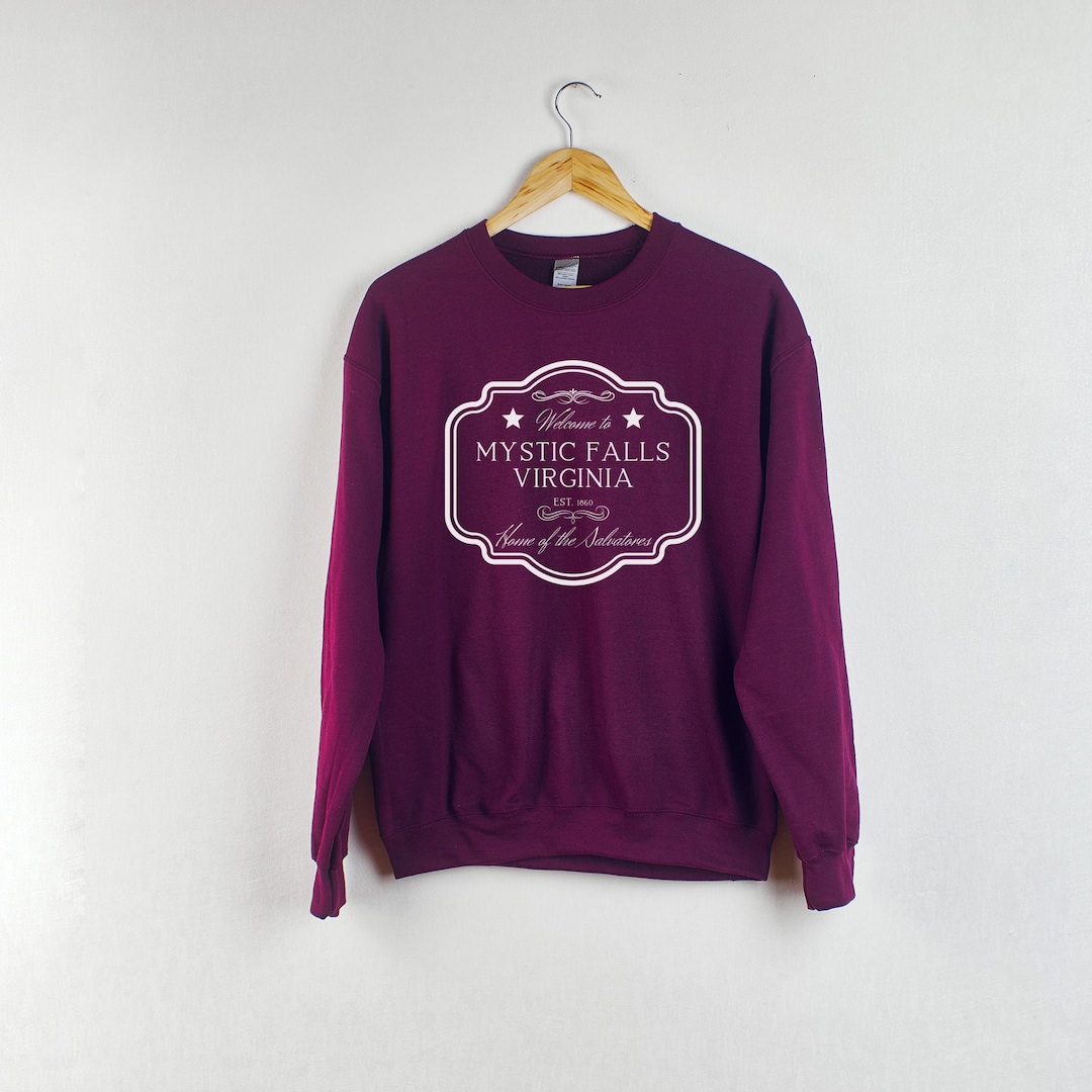 The Vampire Diaries Sweatshirt Welcome to Mystic Falls Sweatshirt