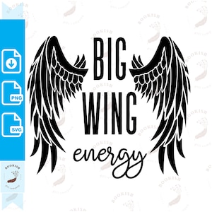 Big Wing Energy Svg Png ACOTAR Svg Cricut Cut File Wingspan Svg Rhysand Svg Night Court Png A Court of Thorns and Roses Svg Sublimation