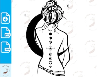 ACOTAR Feyre Tattoo Svg Feyre Art Png-fil Acotar Svg för Cricut Night Court Png En gård av törnen och rosor Svg Bokliknande Svg Cricut Cut-fil