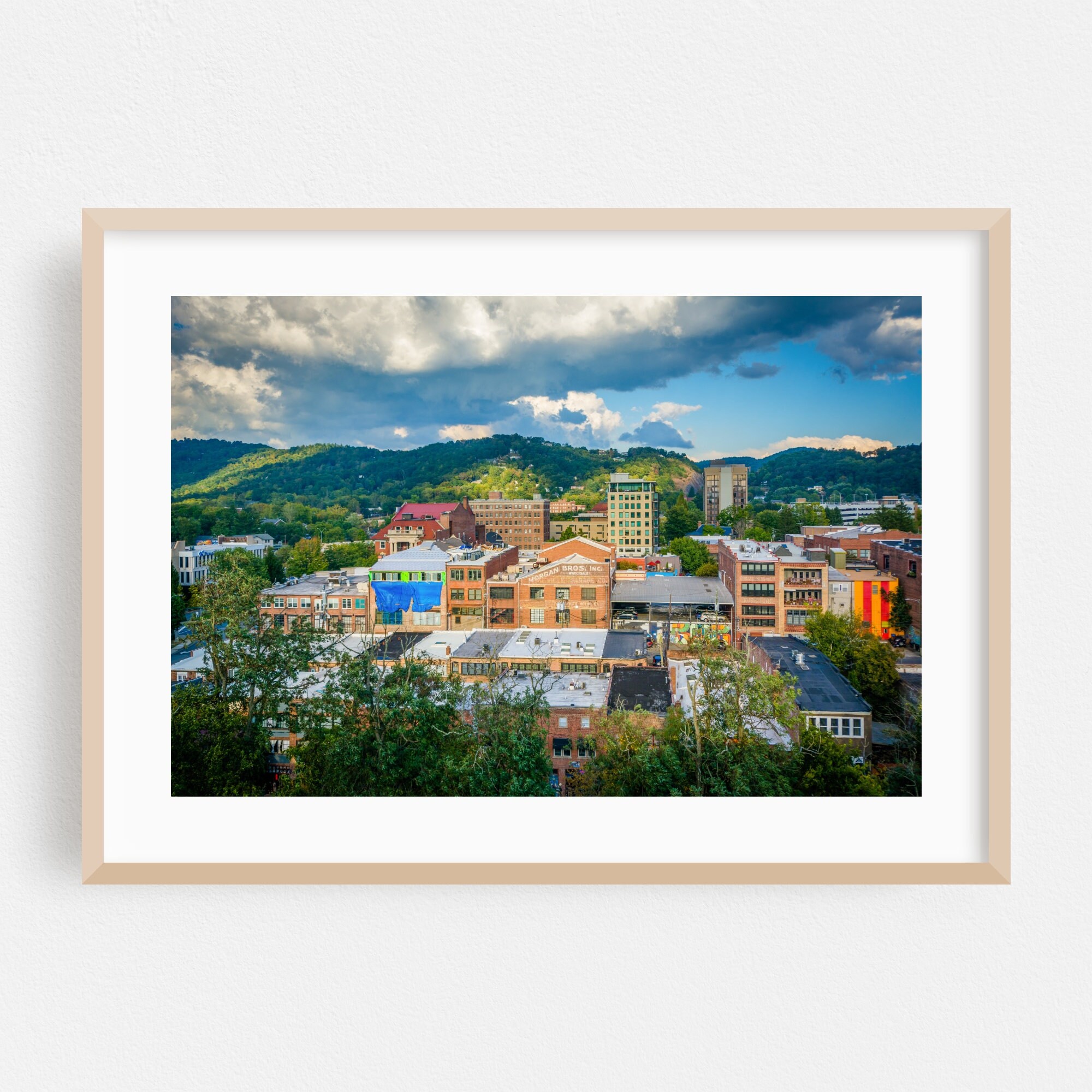 Asheville Print Asheville Wall Art Asheville Poster North Etsy