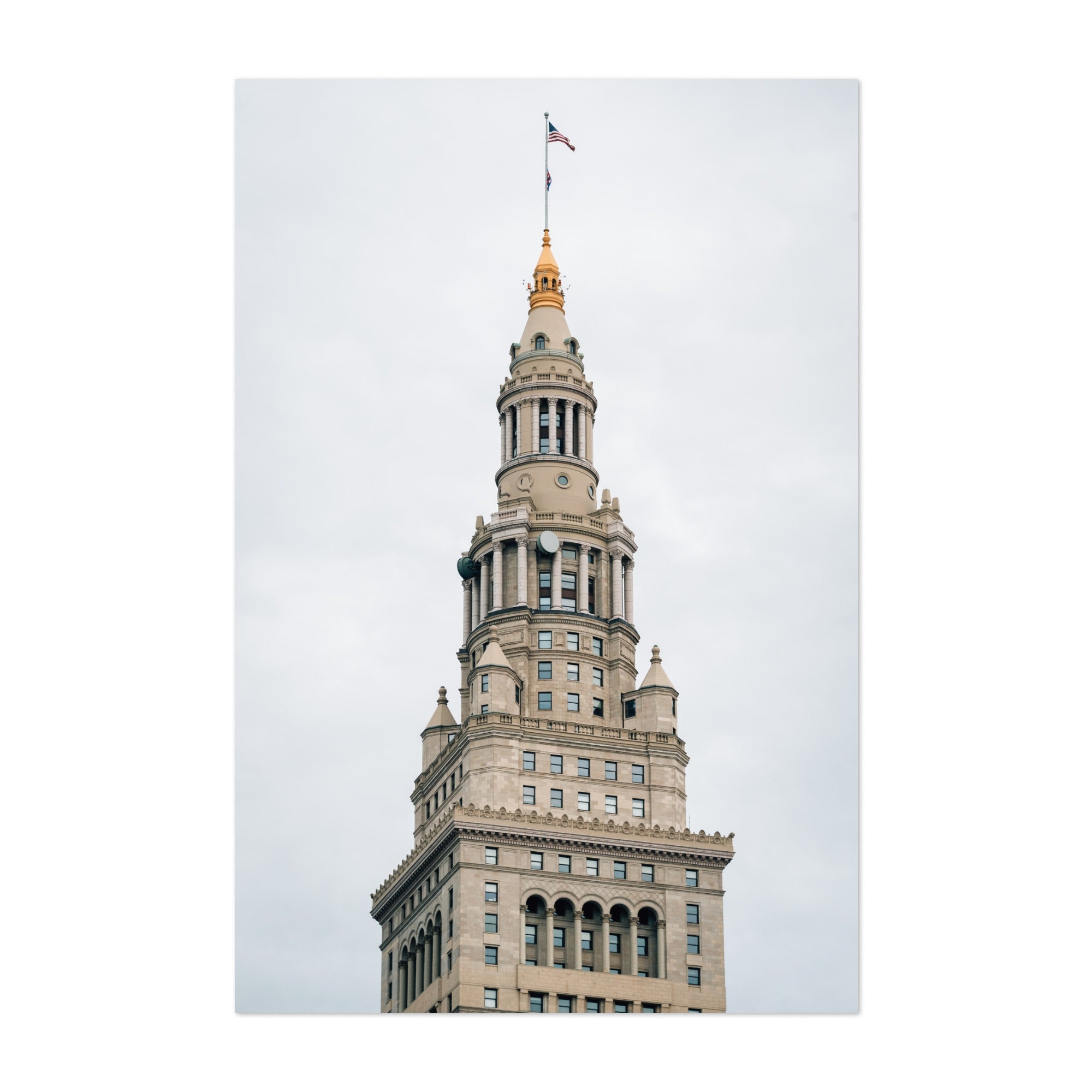 Cleveland Print Cleveland Wall Art Cleveland Poster Ohio Etsy