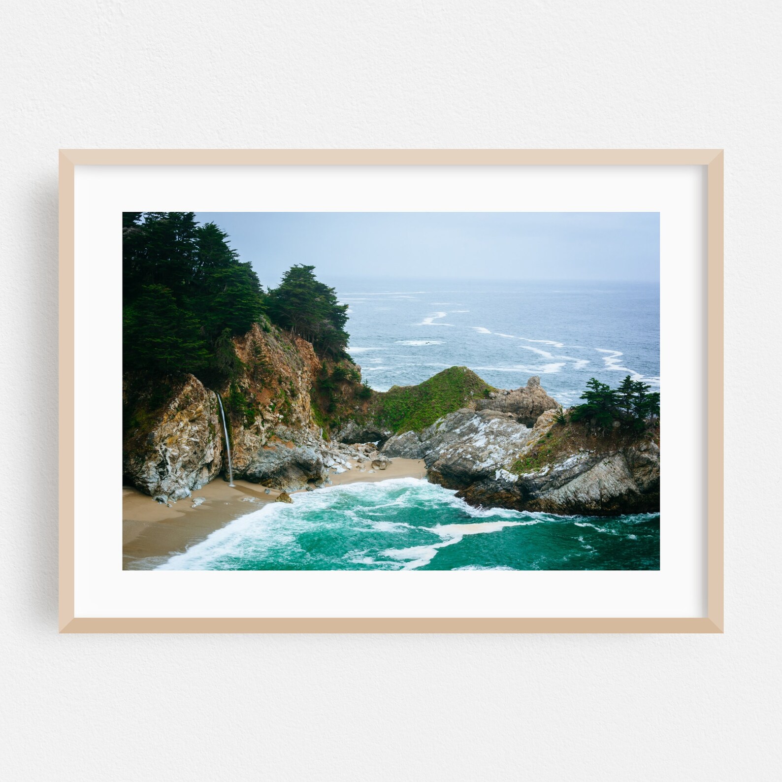 Big Sur Print Big Sur Wall Art Big Sur Poster California Etsy