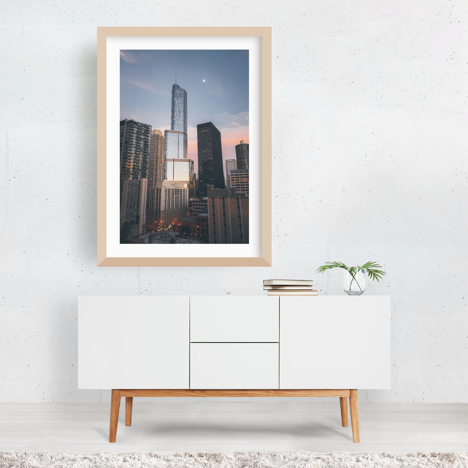 Chicago Print Chicago Wall Art Chicago Poster Illinois | Etsy