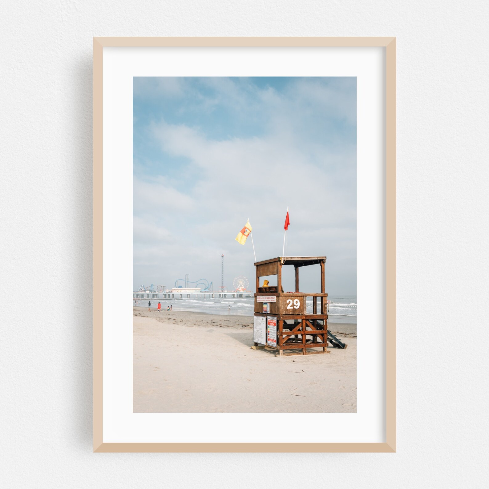 Galveston Print Galveston Wall Art Galveston Poster Texas Etsy