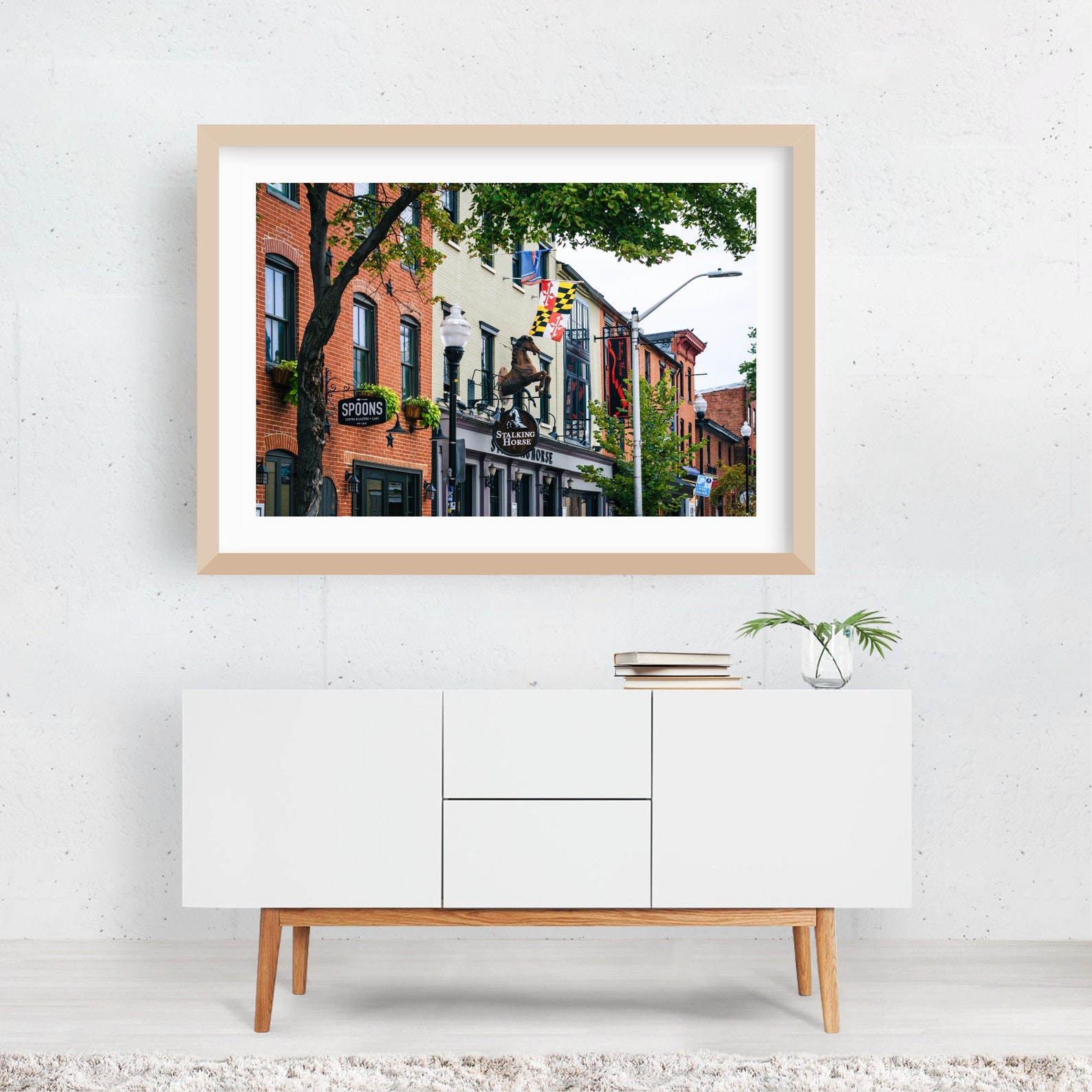 Baltimore Print Baltimore Wall Art Baltimore Poster | Etsy