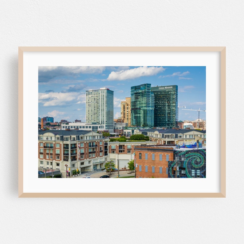 Baltimore Print Baltimore Wall Art Baltimore Poster Etsy