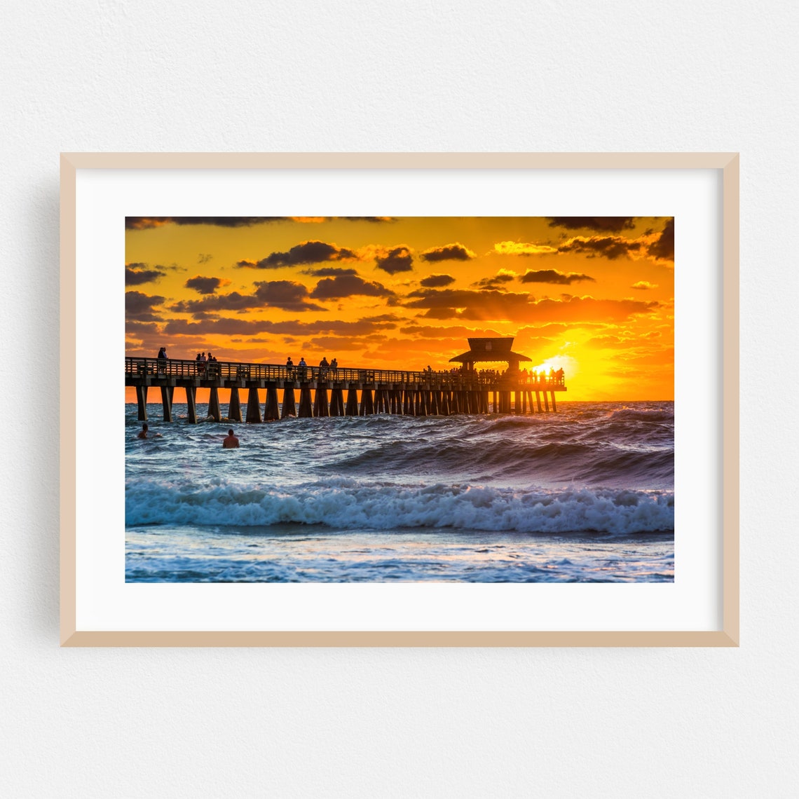 Naples Print Naples Wall Art Naples Poster Florida Print | Etsy
