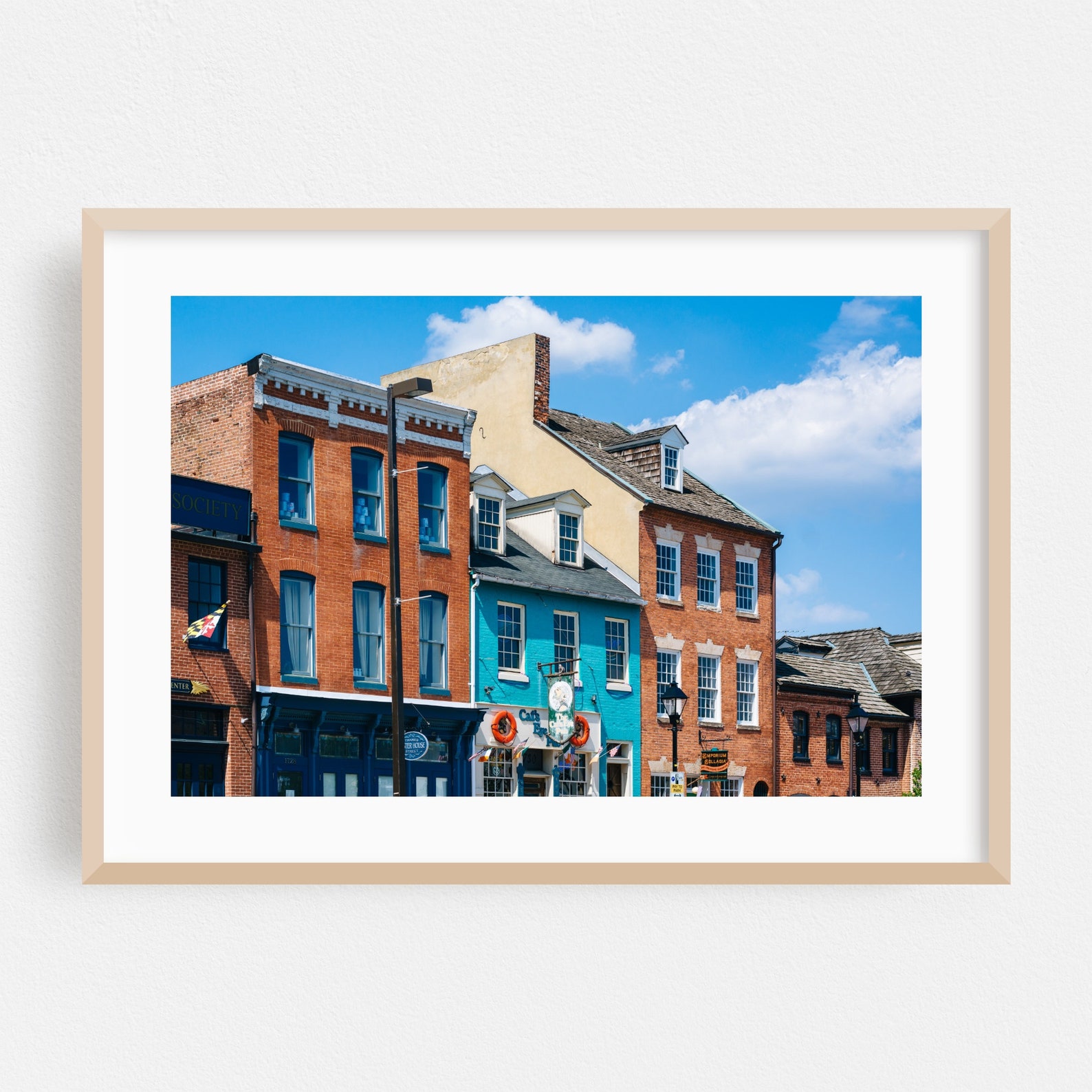 Baltimore Print Baltimore Wall Art Baltimore Poster Etsy