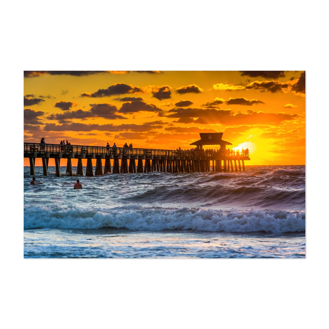 Naples Print Naples Wall Art Naples Poster Florida Print Etsy