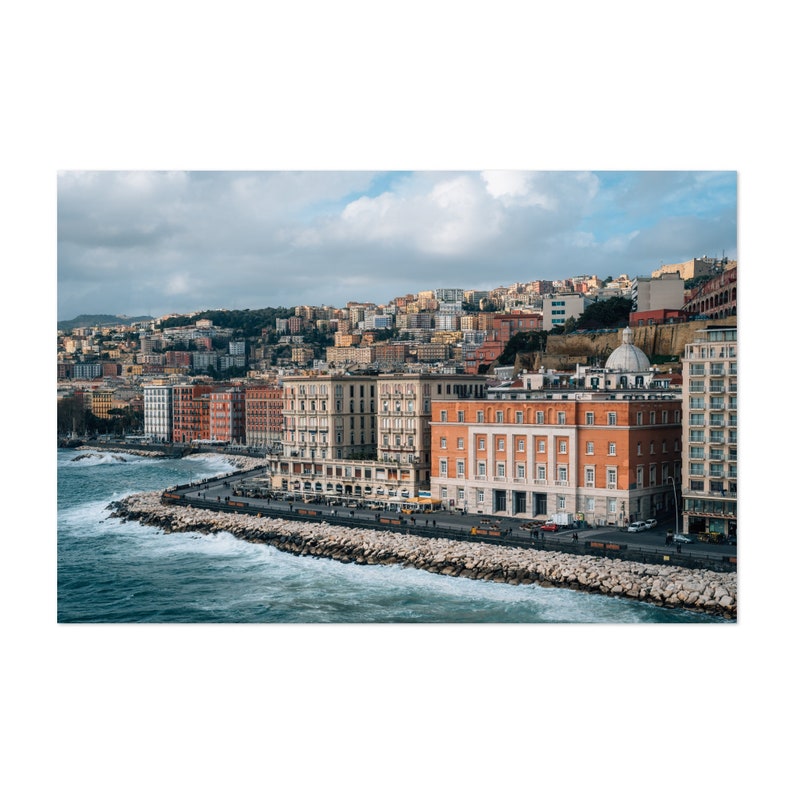 Naples Print Naples Wall Art Naples Poster Campania Print | Etsy