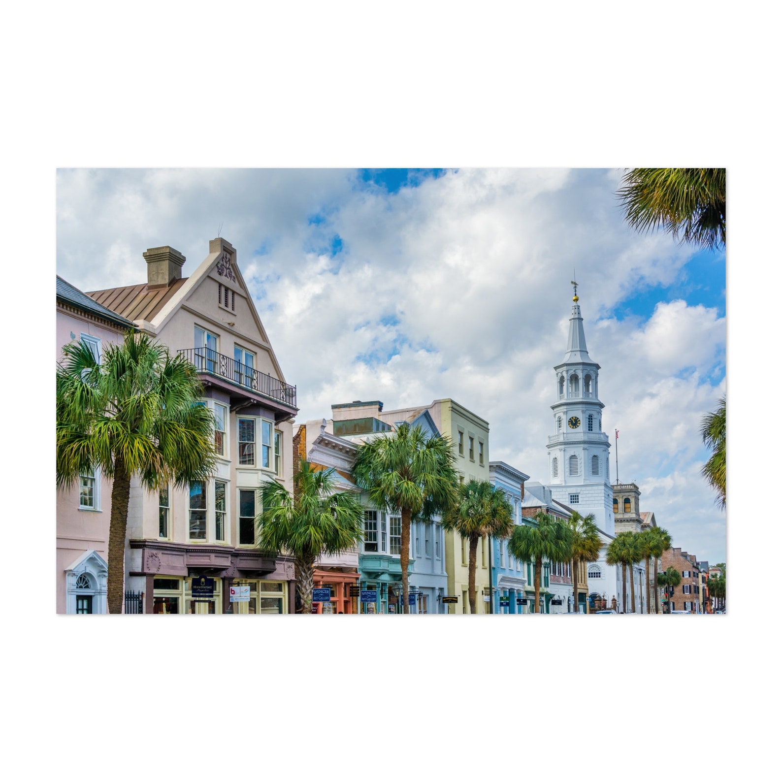 Charleston Print Charleston Wall Art Charleston Poster Etsy