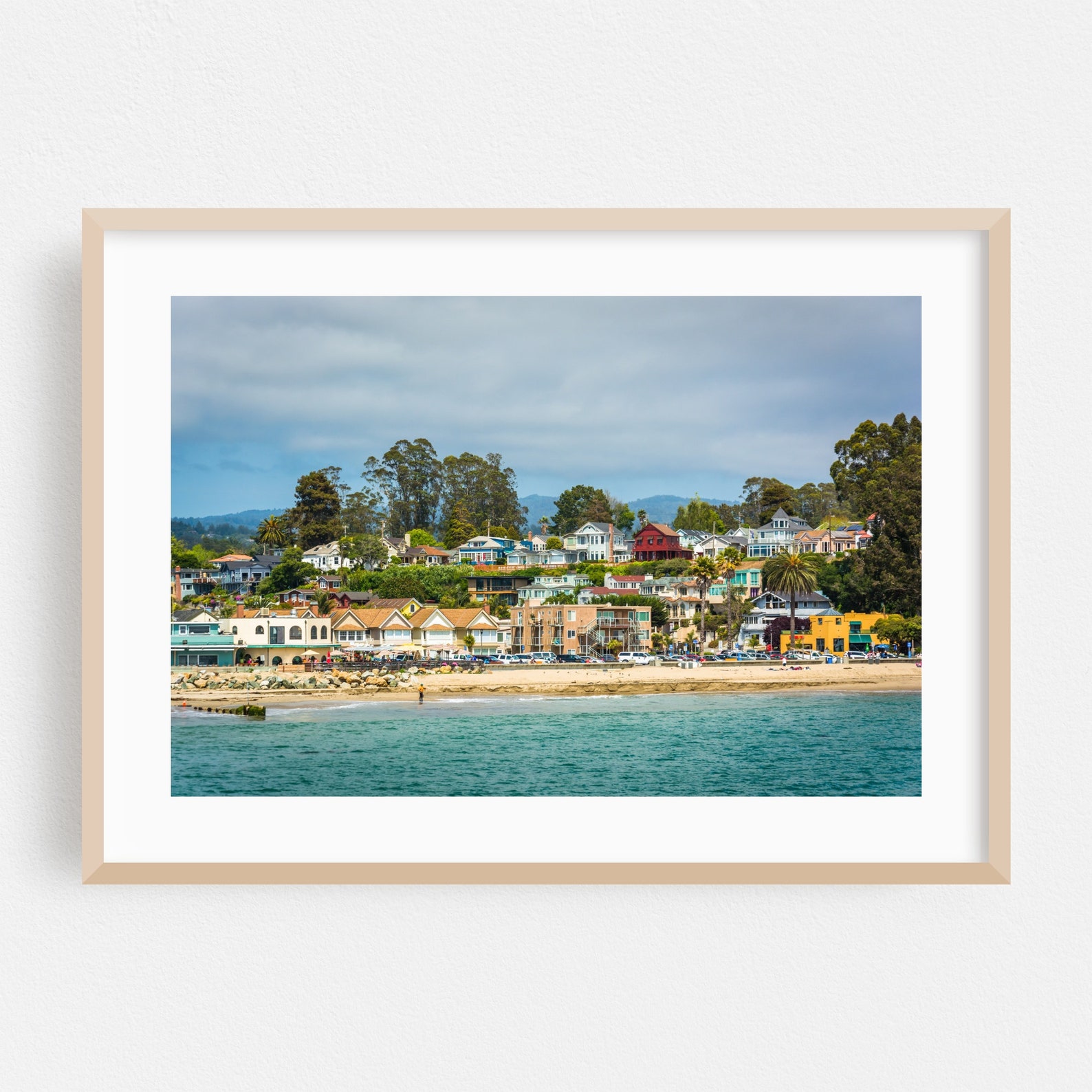 Capitola Print Capitola Wall Art Capitola Poster California Etsy