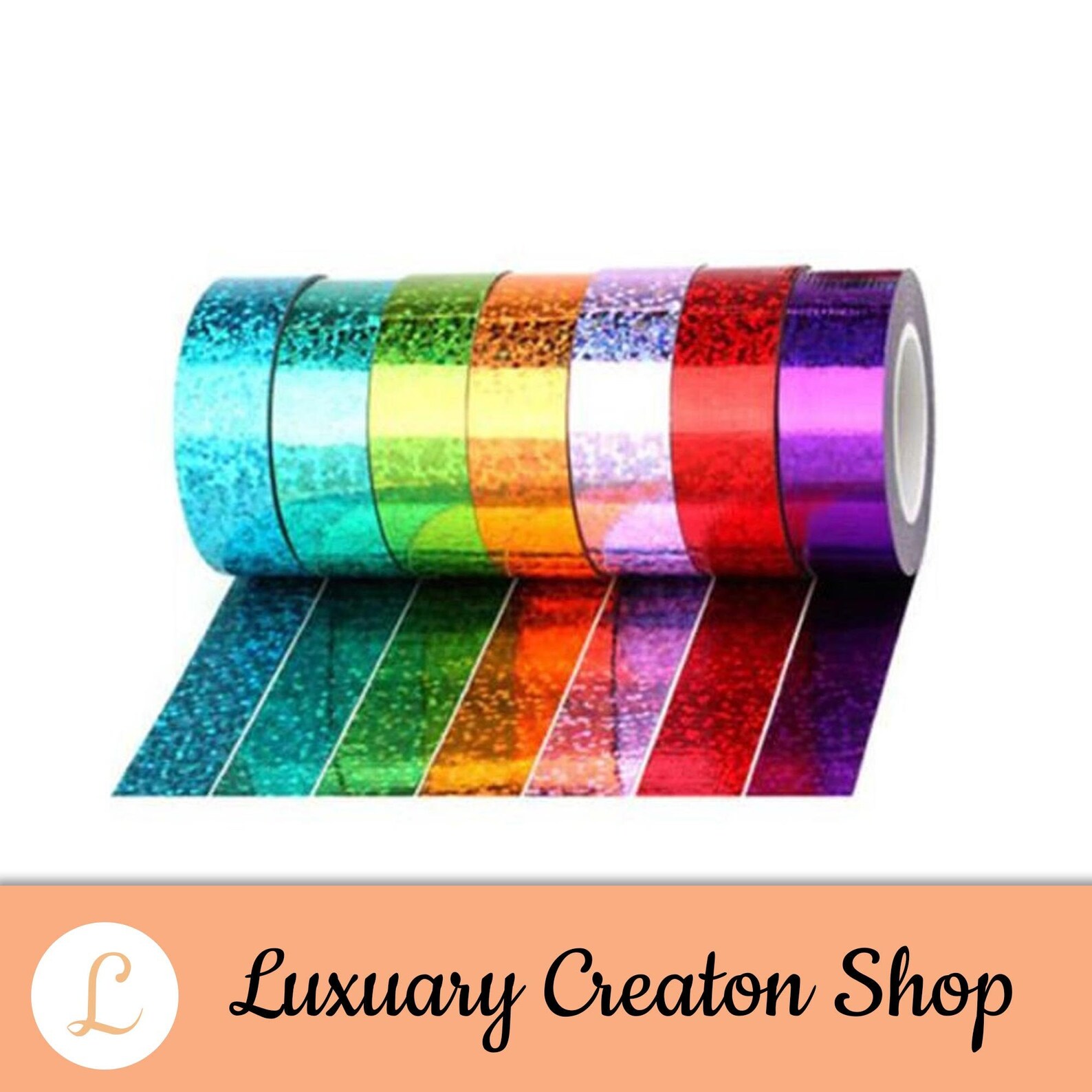 10m Laser Foil Tape Masking Tape Quality Stationery DIY Etsy