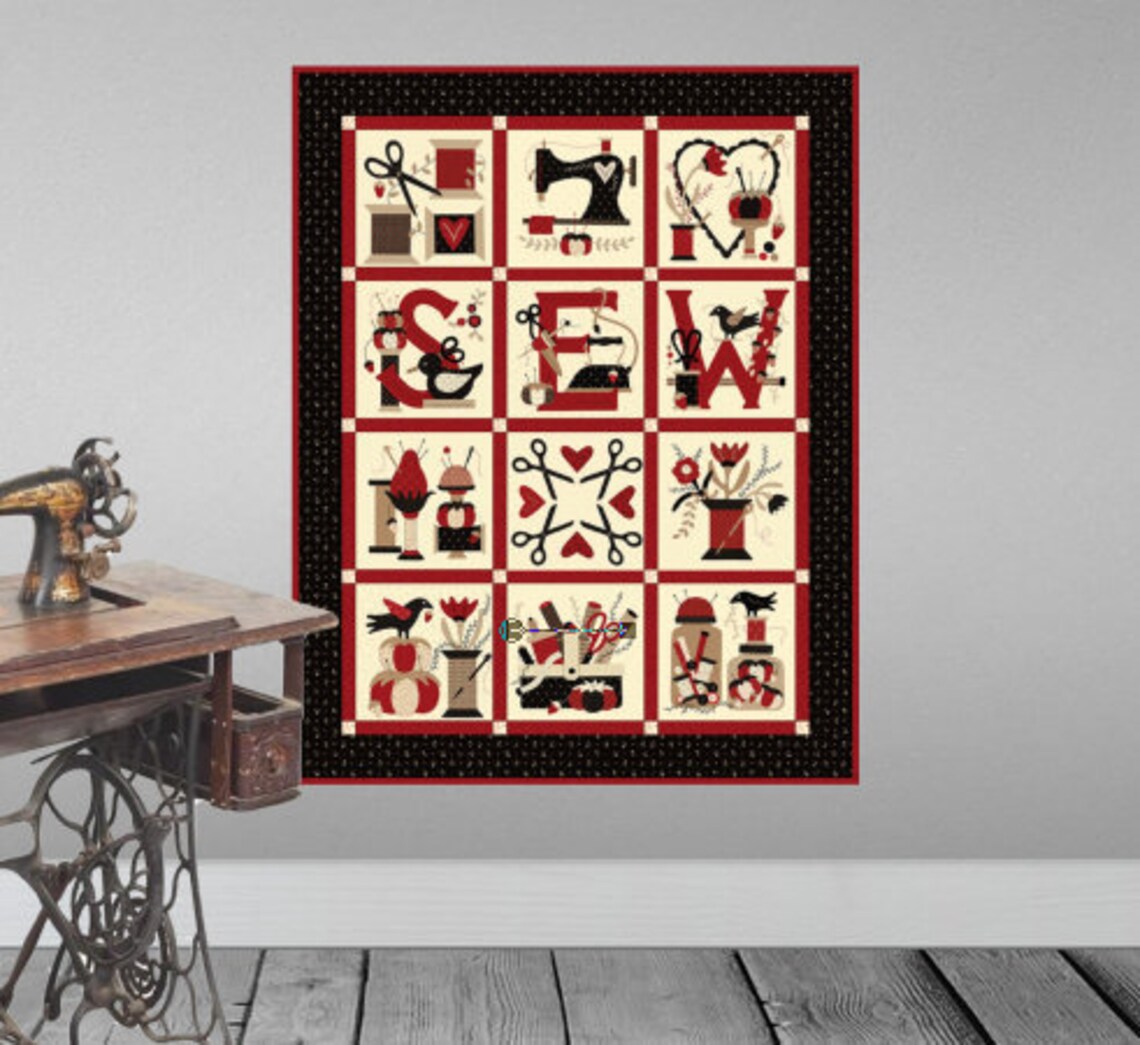 Quilt Kit Blessed Beyond Measure Beginner Quilt Kit Pre Etsy