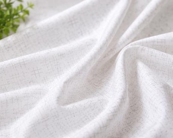 Mini Hashtag Tone-on-Tone White -  C110-WHITE -  Riley Blake Designs- 100% Cotton