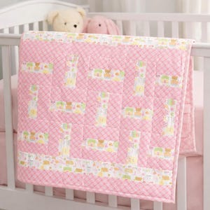 Zestaw kołder dla początkujących, 34 x 39, z przeszyciami, Bundle of Joy autorstwa Riley Blake, opcja z wycięciem 1110