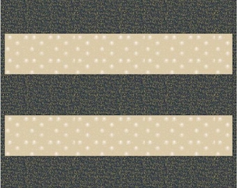 Oh Holy Night - Quilt Kit 1- Beginners Project-  DIY Quilt make yourself,  No Cutting Just Sew Choice -  Fast and easy pattern