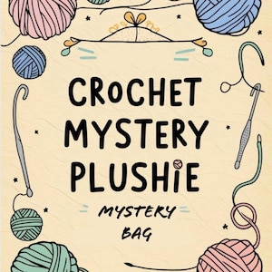 Mystery Crochet Plushie Box – Surprise Handmade Plushies