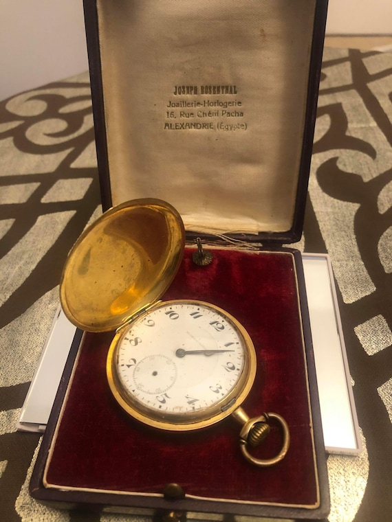 Antique Pocket Watch Gold from 18th Century