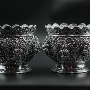 White-lotus Handcrafted Ashtalakshmi Bowls