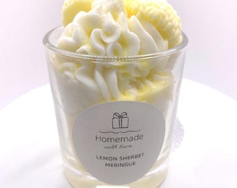Lemon Sherbet Meringue Candle 20cl