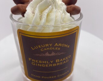 Freshly Baked Gingerbread Whipped Top Candle 20cl