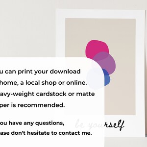 Bisexual Pride Print Bisexual Gift Bi Flag Print Printable - Etsy