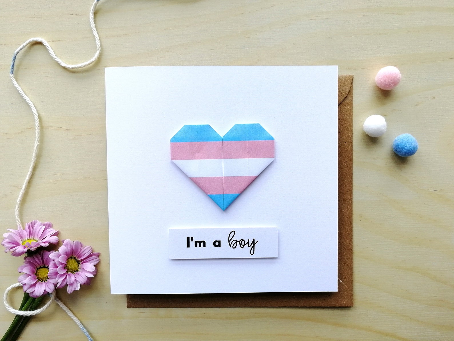Trans Coming Out Card Transgender Card Transgender Coming Etsy