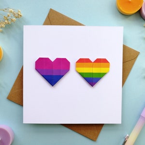 BISEKSUELE kaart, Biseksuele Trots, LGBTQ-kaarten, Pride-maand, Liefde is liefde, Trots, Ondersteuningskaart, Cheers Queers, Biseksuele Vlag, Pride-kaarten,
