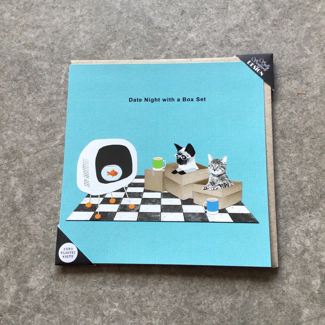 Date Night Greetings Card Etsy