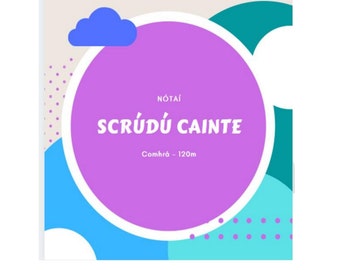 Irish Oral Conversation Booklets - Note booklet and portfolio booklet for Leaving Cert oral