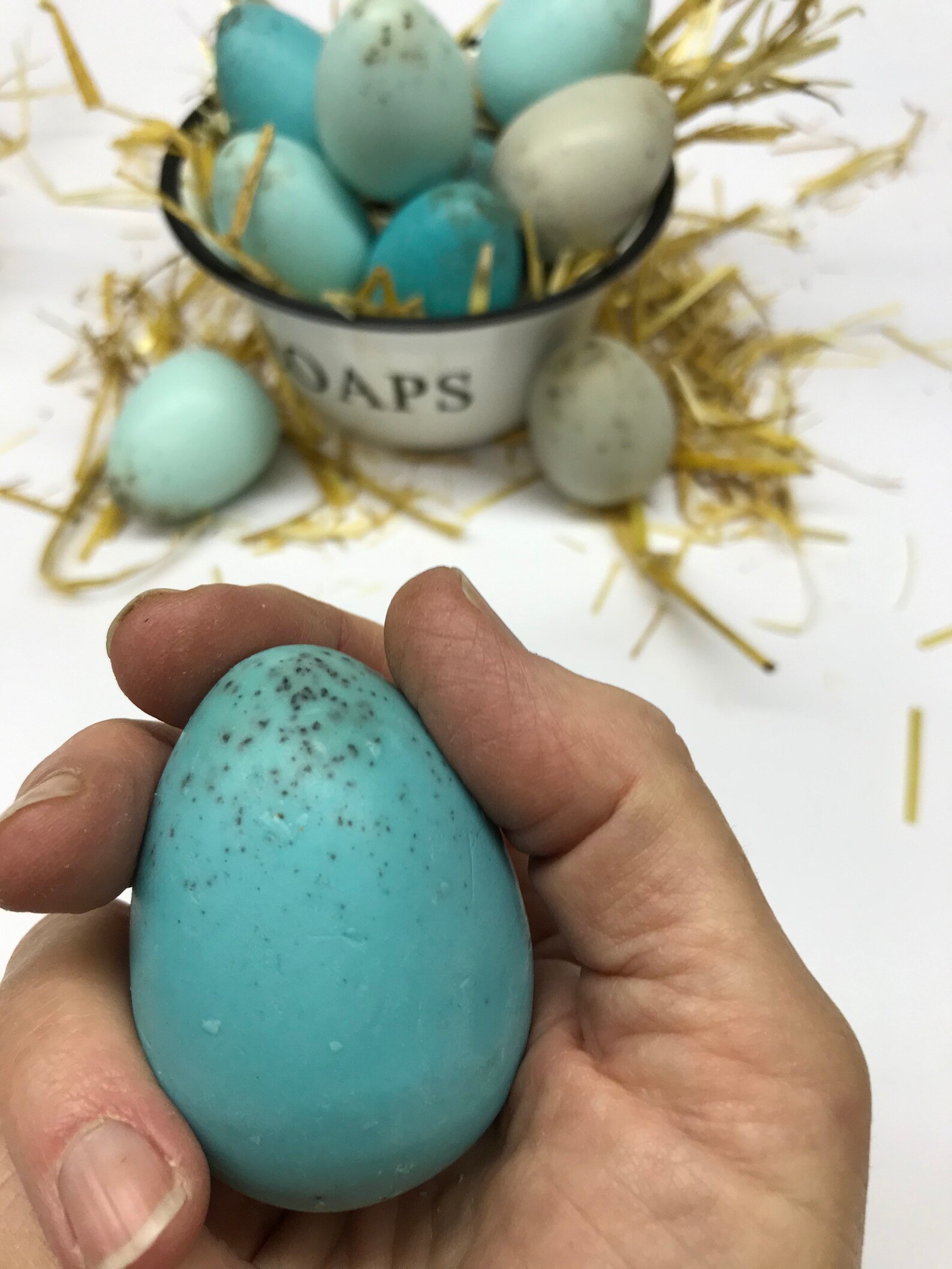 Incredible egg shaped soaps | Etsy