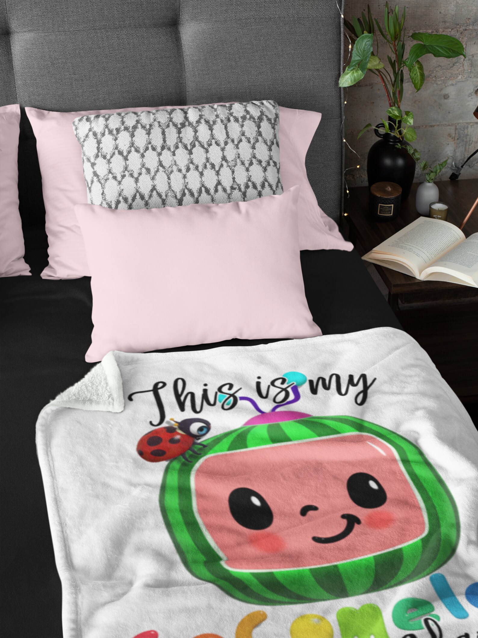 Coco Blanket This Is My Coco Watching Blanket Kids Blanket Etsy