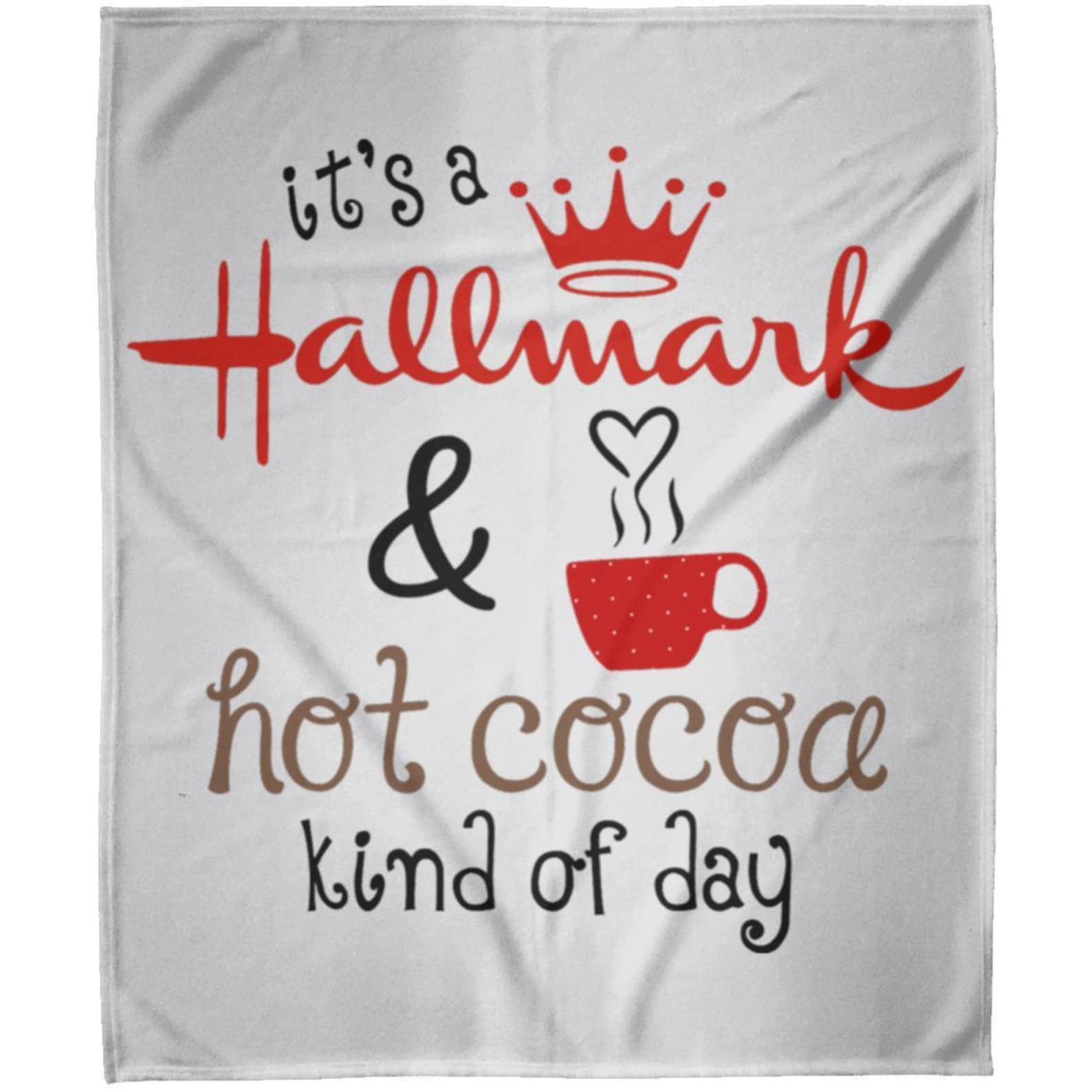 Hallmark Blanket Hallmark & Hot Cocoa Kind Of Day This Is My Etsy
