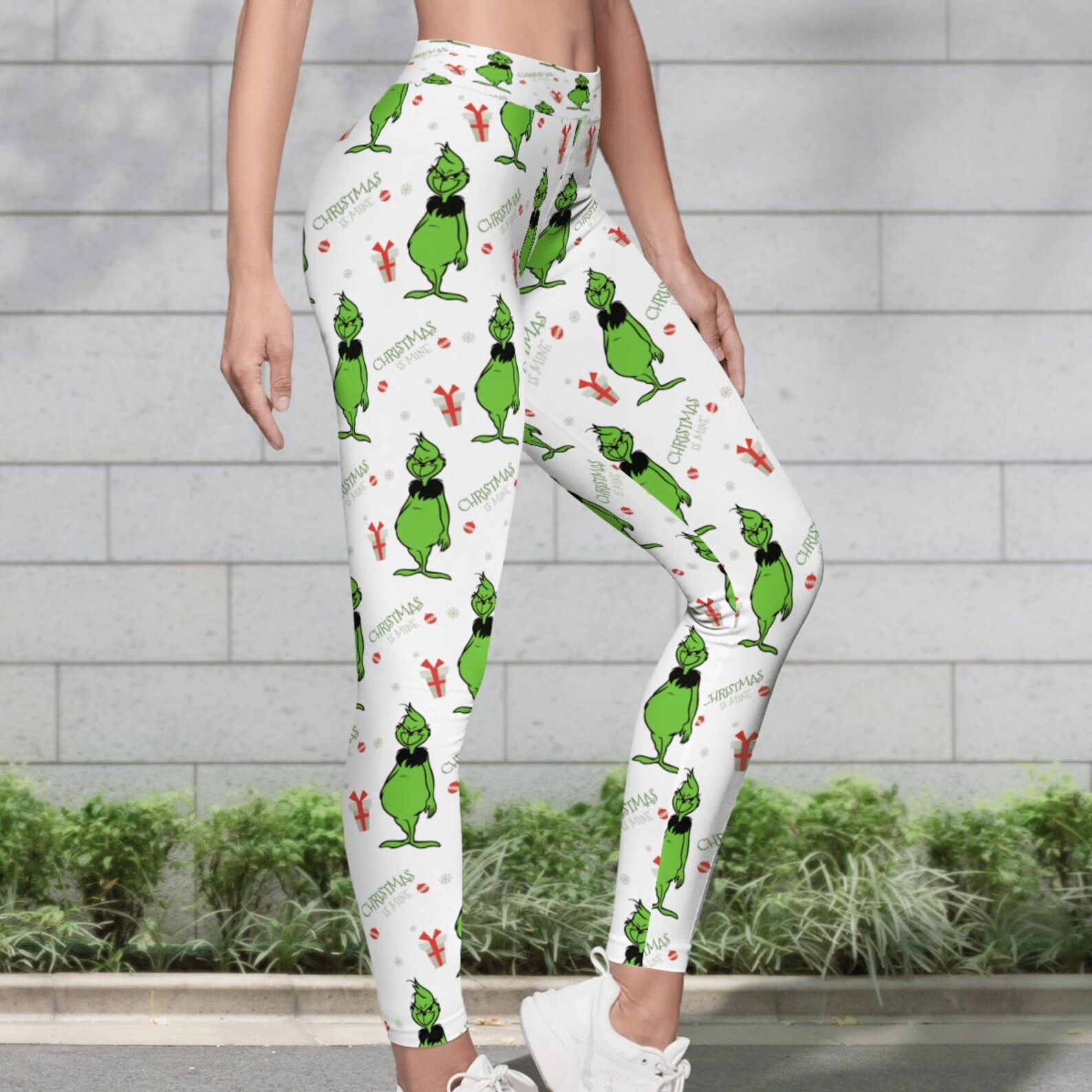 the grinch leggings
