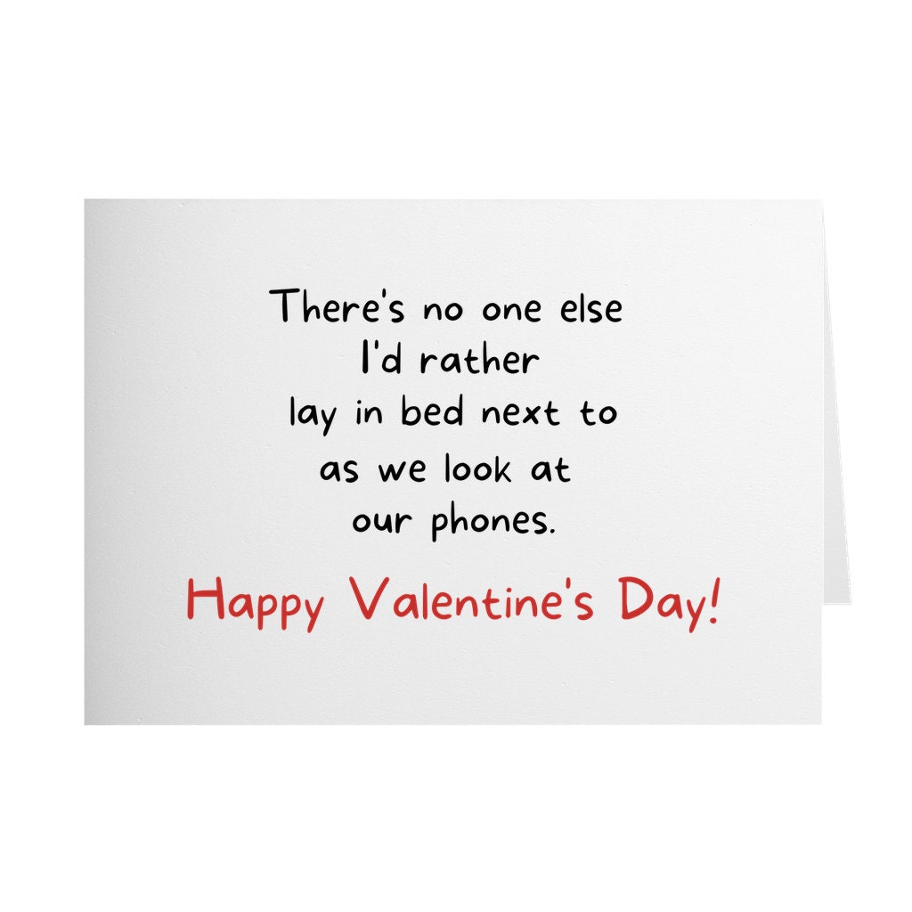 Valentine Card For Husband Valentine Card For Wife Couples | Etsy