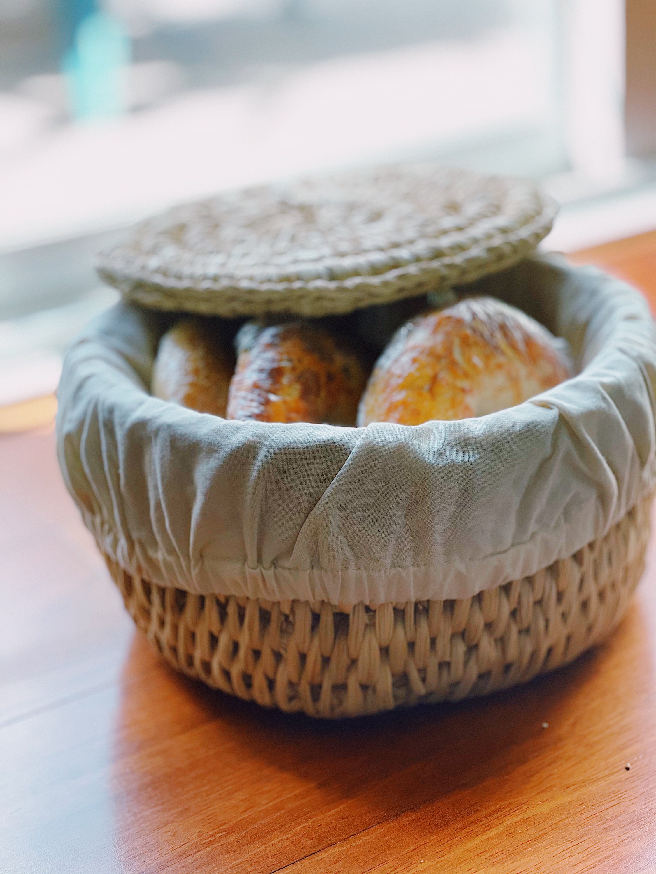 Amazon.com: YAHUAN Woven Wooden Basket Wood Storage Crate