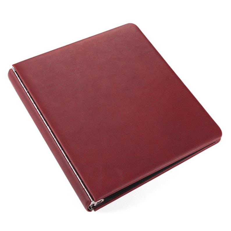 Leather 3 Ring Binder Piano Hinge / Made in USA Etsy