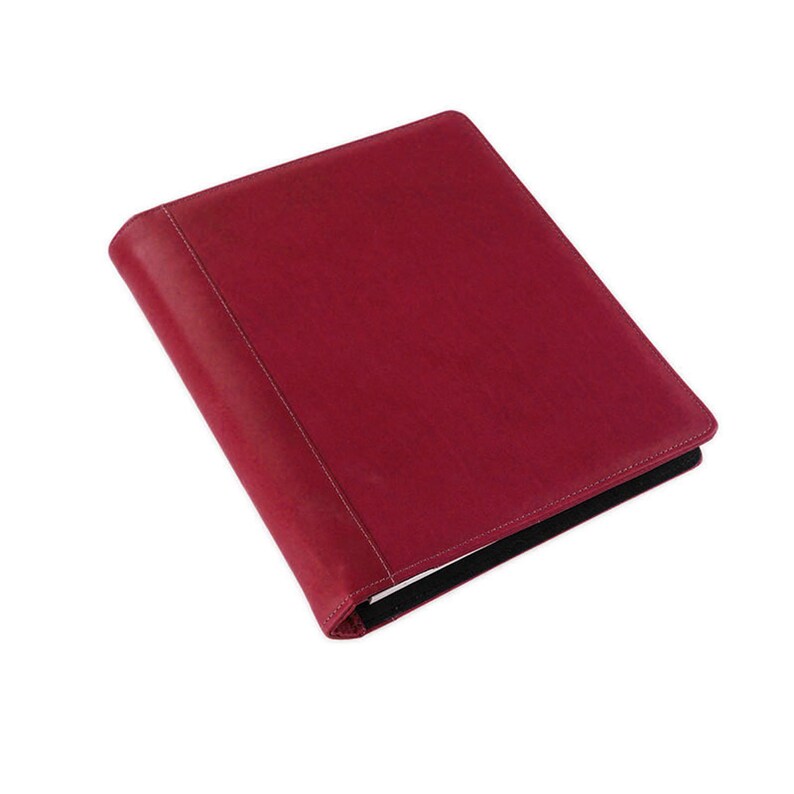 Leather Ring Binder Pad Folio Made in USA Etsy