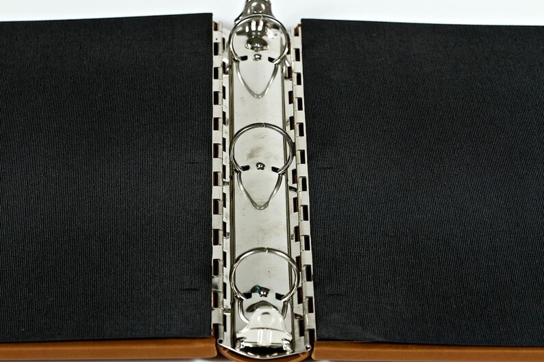 Leather 3 Ring Binder Piano Hinge / Made in USA Etsy