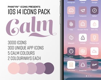 Beautifully Crafted Minimal Iphone Ios 14 App Icons By Phikfyn